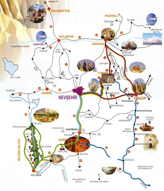 Rutas por Capadocia