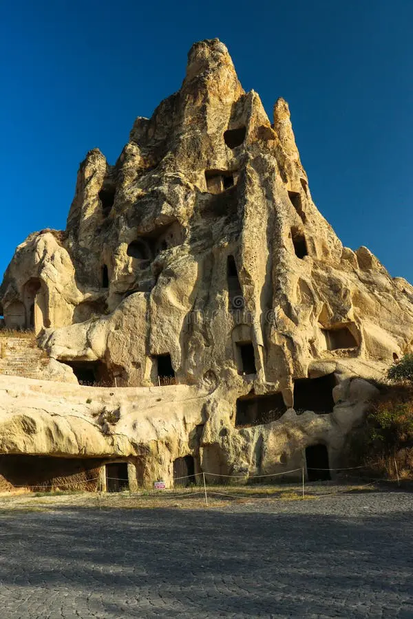 Castillo de Uchisar en Capadocia