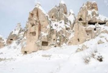 Capadocia con nieve